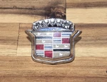80-96 Cadillac Trunk Lock Cover Crest Flipper Emblem 20402799 Deville. Fixed Price $25.00.