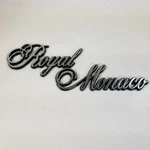 Mopar 1975 Dodge Royal Monaco Fender Emblem Nameplate. Fixed Price $24.99.