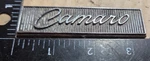 Chevrolet Camaro Circa '68 Door Panel Emblem 7746553 7746554 (6639. Fixed Price $15.00.