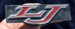Vintage Pontiac "lj" Metal Emblem Nameplate Oem Gm 497753 / 12753-1 Broke Studs. Fixed Price $16.75.