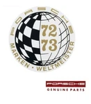 Genuine Porsche Window Decal 72 73 Marken Weltmeister World Champion 91170110304. Fixed Price $24.00.