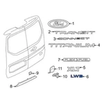 Ford Oem 2014-2019 Transit Connect "lwb" Name Plate DT1Z5442528B New In Pkg. Fixed Price $10.85.