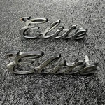 1975-1976 Ford Gran Torino Elite Script Car Emblem Badge 40190 D40 B-16702-AA. Fixed Price $25.49.