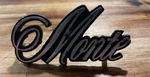 Chevy 1973-1977 Carlo Vintage Script Emblem, Part #328945 "monte" Only. Fixed Price $7.49.