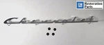 1954 Chevy Chevrolet Car Chrome Trunk Emblem Script Bel Air 210 150 Licensed. Fixed Price $29.99.