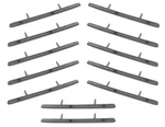 New Trim Parts Rear Quarter Louver Set / For 1967-68 Firebird 8520. Fixed Price $137.99.