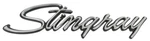 1974 1975 1976 Corvette Front Fender Emblem Script Stingray Made The Usa. Fixed Price $66.95.
