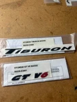 New 03-06 Hyundai Tiburon Gt V6 Rear Nameplate Emblem Oem 00229E3001/00229E3000. Fixed Price $42.88.