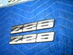 1982-1992 Camaro Z28 Rocker Panel Emblem Set Gm Oem Black/grey/ 2TONE. Fixed Price $64.95.