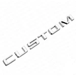 1PC 2019-2023 Silverado 1500 Tailgate Custom Letter Logo Emblem 3D Badge Chrome. Fixed Price $32.38.