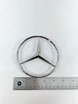 1981-1991 Mercedes-benz S-class W126 Rear Trunk Lid Emblem Oem 1267580158. Fixed Price $14.00.