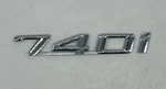 1993 - 2001 Bmw 740I Chrome Rear Emblem Logo Badge Sign Nameplate. Fixed Price $35.99.
