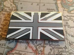 Union Jack Car Badge Flag With 3M S/a Jaguar Land Rover Tvr Mg Black. Fixed Price $8.73.