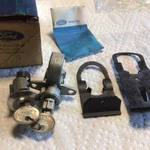 Nos 1972 Ford Torino Trunk Glove Box Lock Kit D2OZ-6543507-A. Fixed Price $125.00.