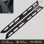 Scopione Carbon Fiber Fender Air Vents Ducts Scoops For Nissan 08-24 Gtr R35. Fixed Price $250.00.