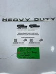 Oem 2002-2004 Dodge Ram 2500 3500 "heavy Duty" Badge Emblem Logo 55077671AA. Fixed Price $72.49.