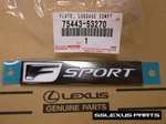 Lexus IS250 IS350 (2014-2017) Oem Genuine Rear Emblem 75443-53270. Fixed Price $41.43.