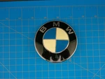 Bmw Hood Emblem Badge 5114 8132375 Genuine Oem Roundel Blue White Black Mark. Fixed Price $22.99.