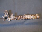Dodge Truck Adventurer Emblem Script Badge Mopar Vintage 3494086 3495699. Fixed Price $27.97.