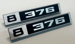 Emblem Custom Billet Front Fender '376' Chevy Chevrolet Gmc Truck 1967-1972 10. Fixed Price $110.00.