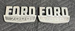 Ford 7000 Truck Emblem Set Of DOHB-80020A68-A Oem Used. Fixed Price $50.00.