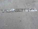 07-13 Toyota Tundra Silver Decal 75471-0C040 Emblem 75471-0C050 Logo Script. Fixed Price $26.95.