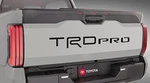 Genuine Toyota 2022 & Newer Tundra Trd Pro Tailgate Lettering Inlays (matte Blac. Fixed Price $134.40.