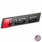 Audi RS5 Front Grille Bumper Radiator Lettering Emblem Badge Logo Sport Black. Fixed Price $27.49.