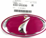 Subaru Impreza Gdb Gdc Sti 2000-2005 Front Pink Emblem 93011FE030. Fixed Price $35.00.