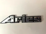 1981-1989 Dodge Aries Emblem Nameplate Oem Long Pt# 4276304 Original. Fixed Price $11.00.