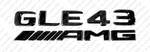 Trunk Black Emblem Badge Logo Letters For Mercedes-benz GLC43 Amg X253 C253 X254. Fixed Price $127.99.