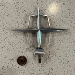 Vintage Oem 1965-66 Lincoln Continental Hood Emblem Original. Fixed Price $99.95.