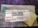 16-18 Toyota RAV4 Tailgate Nameplate Oem 75443-0R050 New Sealed. Fixed Price $24.99.