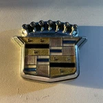 Vintage Cadillac Trunk Emblem Lock Flip Cover Oem 20107658 W 20107657. Fixed Price $36.79.