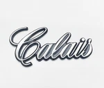 Cutlass Calais 4.5" Emblem New Reproduction, Plastic Each. Fixed Price $35.00.