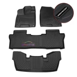 Floor Mats 4PCS For 16-22 Honda Pilot 3D Molded Black Tpe Carpets W/ Mugen. Fixed Price $99.99.