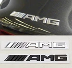 Black Chrome Amg Letters Trunk Emblem Badge Sticker For Mercedes Benz. Fixed Price $12.99.