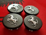 New Genuine Ferrari Carbon Hub Cap Emblem 281089 458 488 F8 296 SF90 55MM. Fixed Price $581.55.