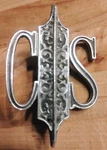 70 71 72 73 Oldsmobile Cutlass Supreme Roof Pillar Emblem 8787542 9836764 Oem. Fixed Price $10.00.