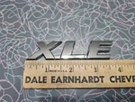 Toyota Oem 2013 2016 RAV-4 "xle" Rear Emblem Badge Logo Nameplate 75443-0R020. Fixed Price $12.00.