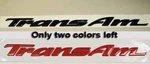 Pontiac Door Emblem * WS6 , Ram Air Gm 10193490 - 10193493. Fixed Price $599.99.