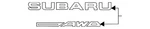 Genuine Subaru Nameplate 93079AN070. Fixed Price $70.20.