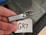 1964 65 Chrysler Newport Town Sedan Door Panel Emblem Oem 2572945 Mopar Bin GR7. Fixed Price $23.99.