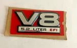 1991-1996 New Genuine Mopar Dodge Dakota Nameplate, Part Number 55026911. Fixed Price $38.65.