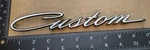 Ford Custom Circa 1967 Emblem C7AB 16098 (2915). Fixed Price $22.00.