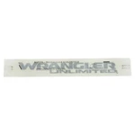 2018 Jeep Wrangler Jl Unlimited Silver Fender Decal Emblem Nameplate Oem Mopar. Fixed Price $18.40.