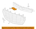 Gm Oem 17-23 Blazer,trax Front Bumper Grille Components-emblem 42481303. Fixed Price $56.82.