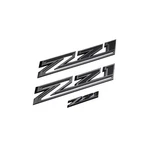 2021-2026 Genuine Gm Chevrolet Z71 Black Exterior Grille Fender Trim Emblem Kit. Fixed Price $65.33.