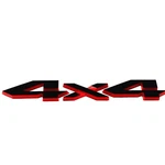 4X4 Logo Rear Emblem Badge 3D Sticker Letter Nameplate Red Trim -1PC. Fixed Price $15.72.