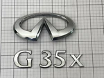 Infiniti G35X Sedan 03 - 06 Trunk Emblem Badge Logo Full Set Oem Factory Genuine. Fixed Price $23.96.